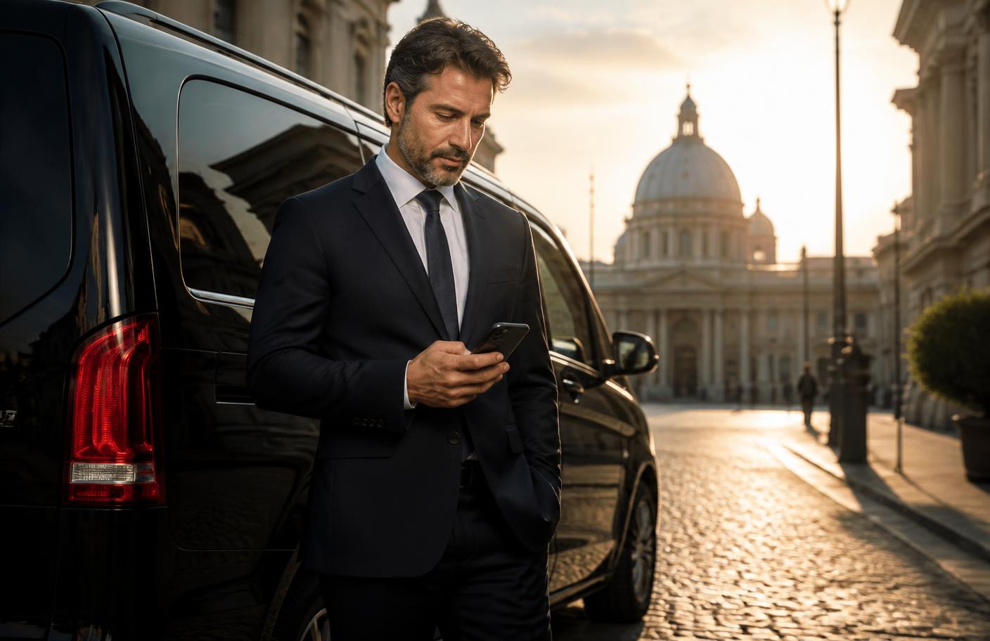 Ritratto di un driver NCC professionista
